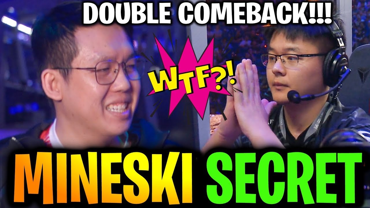 SECRET vs MINESKI [Game 2] WTF DOUBLE COMEBACK TI9 Dota 2