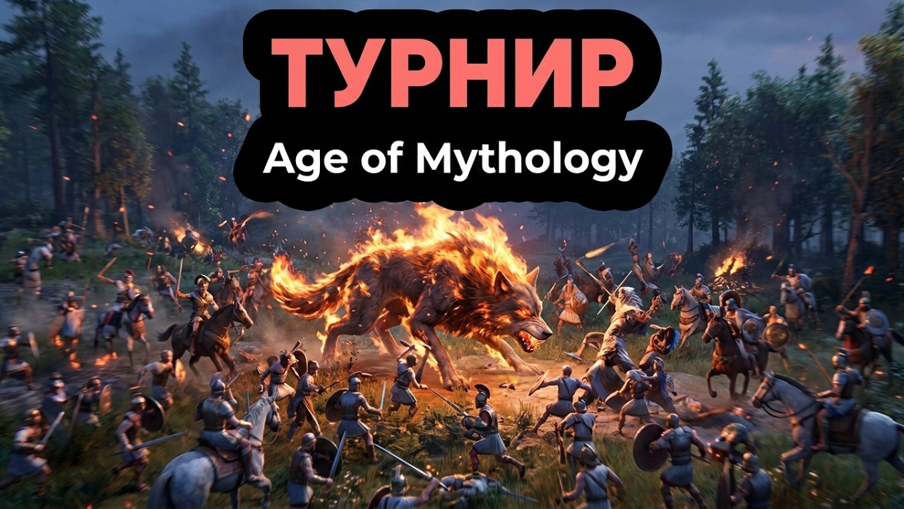 ТУРНИР по Age of Mythology: Retold. Throne of the Titans День 1