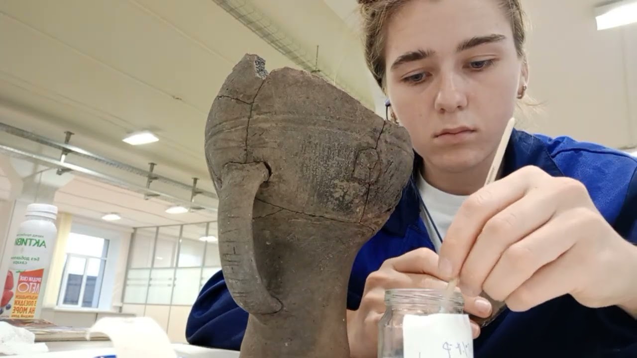 РЕСТАВРАЦИЯ КЕРАМИЧЕСКОГО КУВШИНА / RESTORATION OF A  CLAY PITCHER