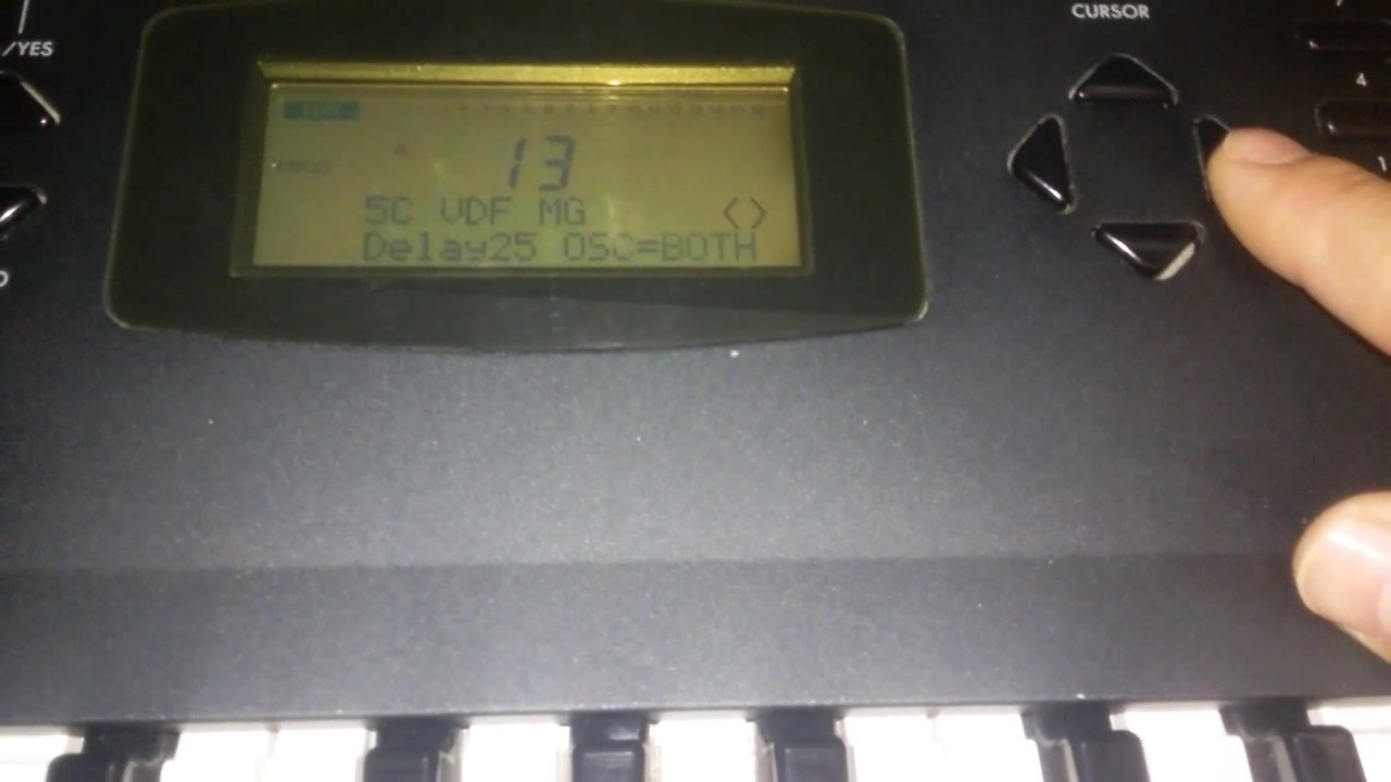 Como editar trompetas del korg m1 en el x3
