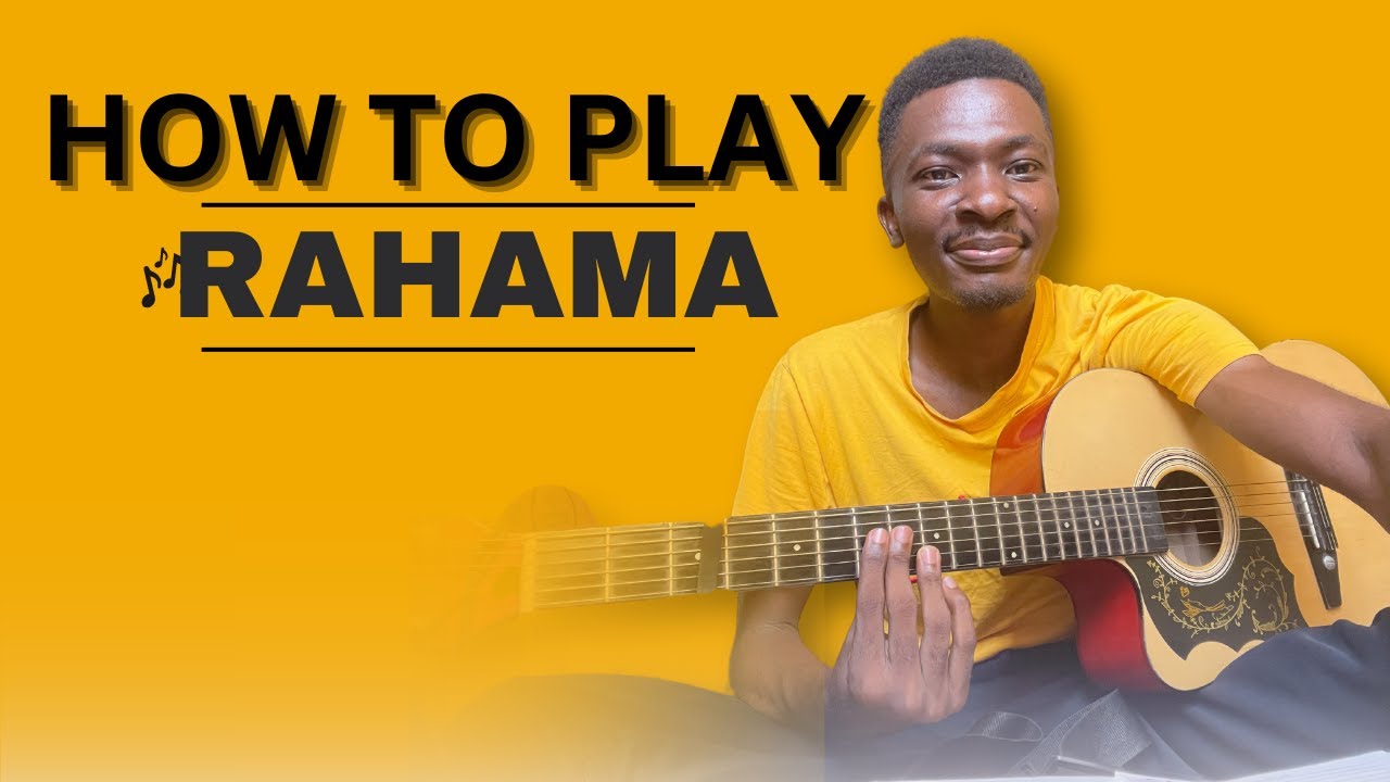 HOW TO PLAY ''RAHAMA'' BY KAESTRINGS ON THE ACOUSTIC GUITAR