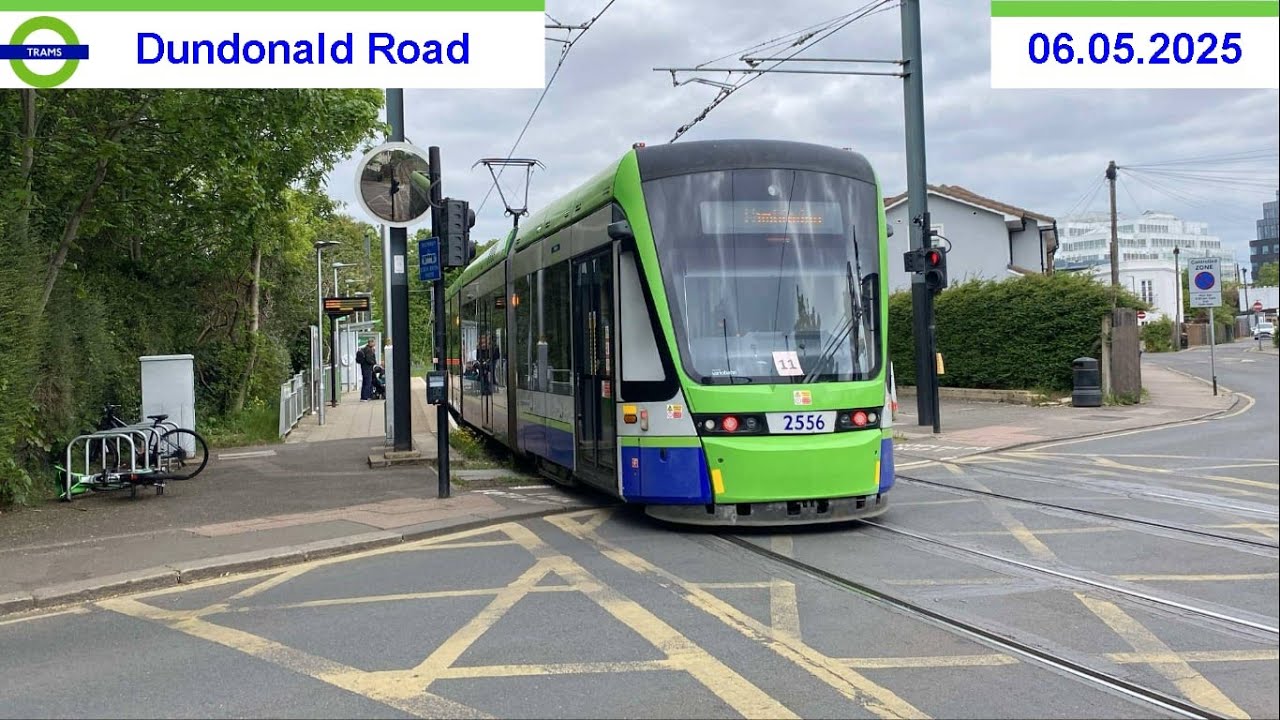 Trams at Dundonald Road ft: @faberoony90 - 06.05.2025