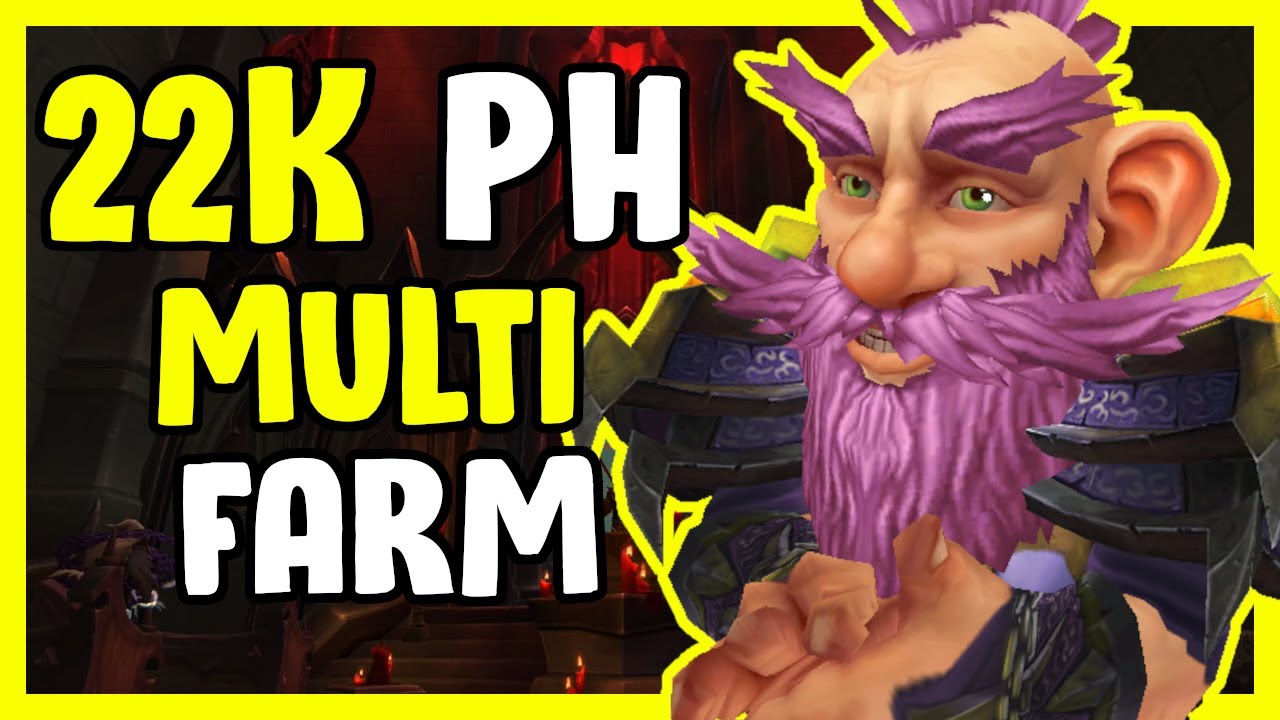 22k Gold Multi Farm In WoW Shadowlands - Gold Making Guide