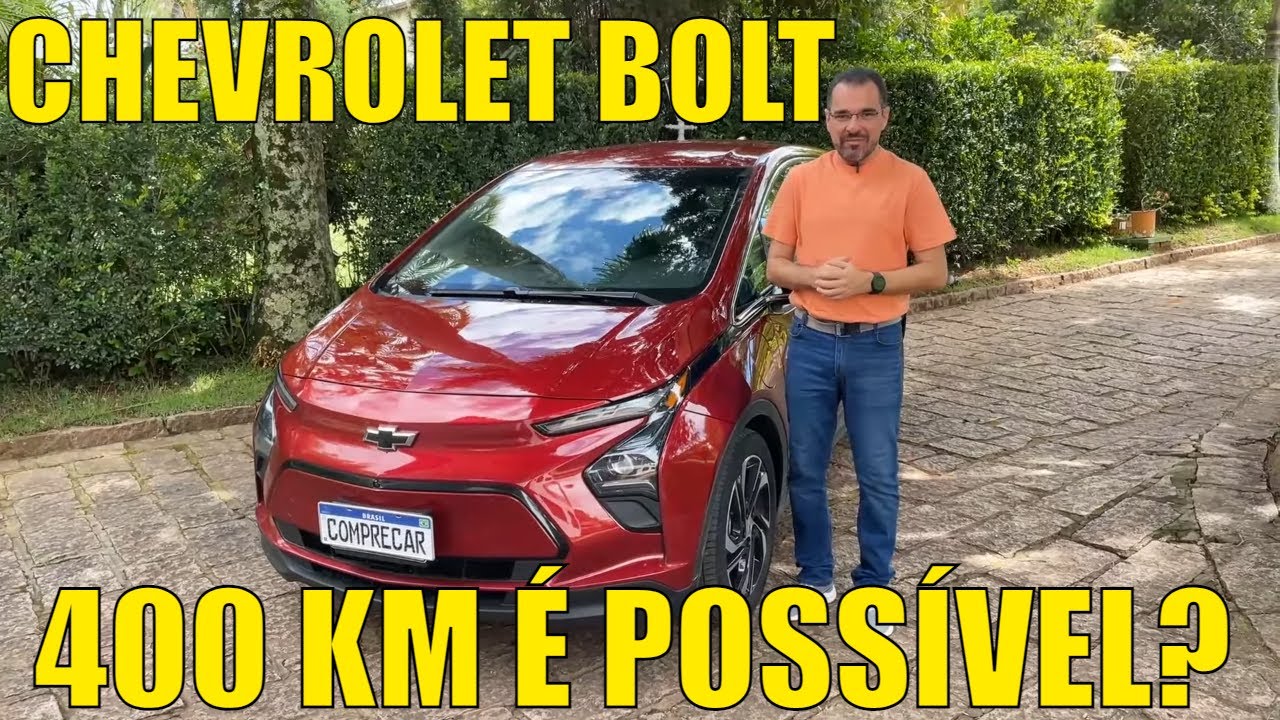É possível viajar 400 km com um carro elétrico? Teste do Chevrolet Bolt