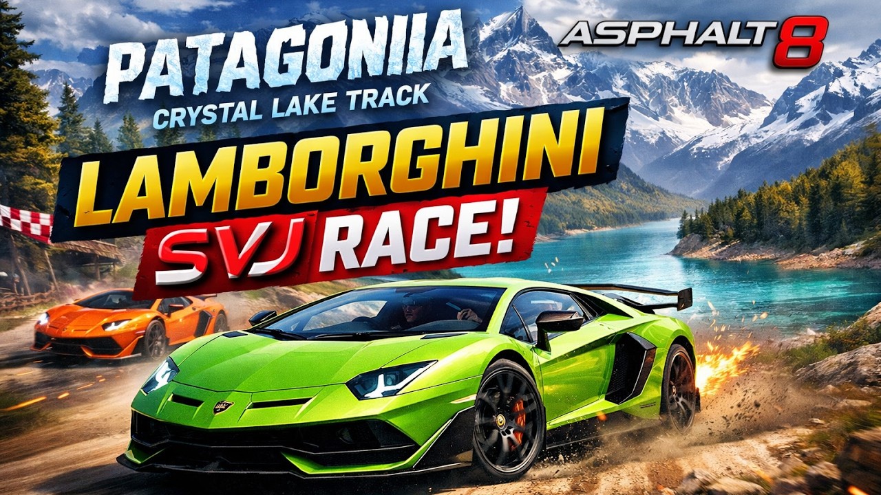Asphalt 8 Quick Match Solo Race | Patagonia  – Crystal Lake 🏎️🔥