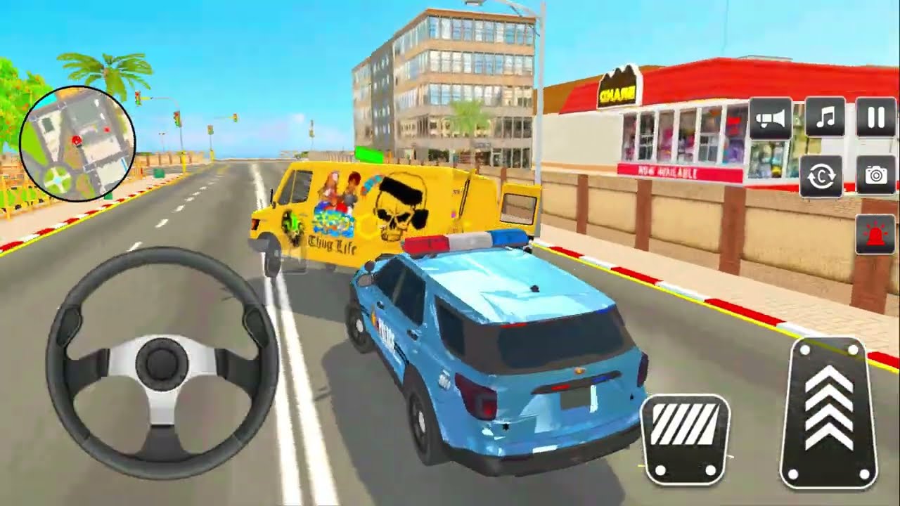 🚨 INSANE Police Car Chase Simulator 3D – Ultra Realistic Open World Cop Pursuit Gameplay (Android)