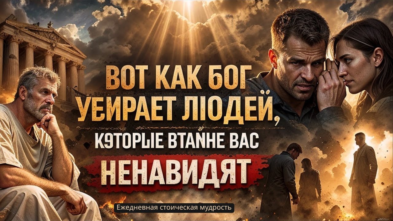 Вот как Бог убирает людей, которые Втайне вас Ненавидят #стоицизм