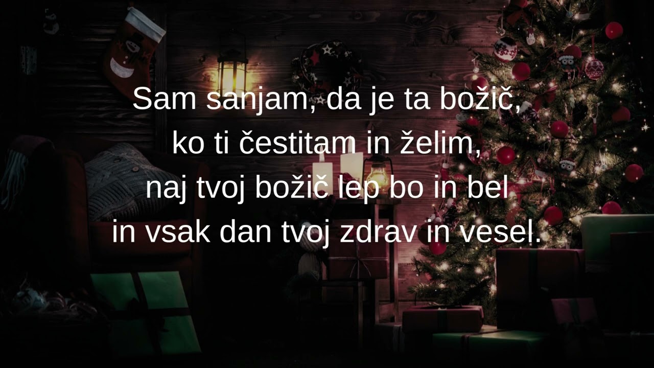 Bel božič  - White Christmas (besedilo Oto Pestner) in style of Michael Buble