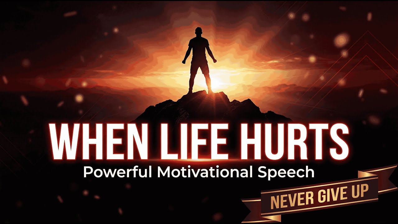 WHEN LIFE HURTS | Powerful Motivational Speech | #godsword #biblestories #inspiration #jesuschrist