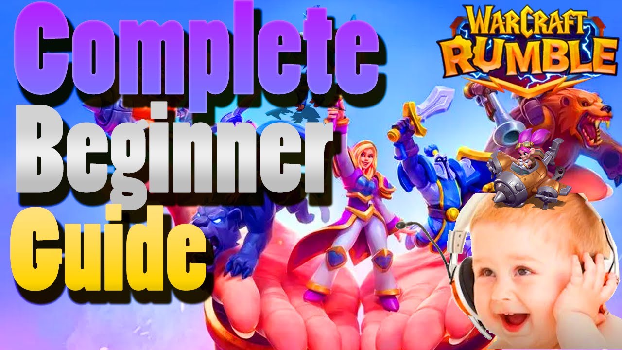 WARCRAFT RUMBLE | Complete Beginner Guide!!