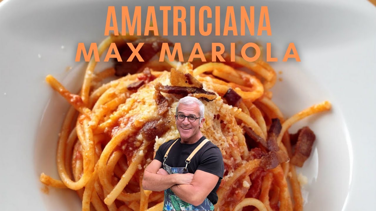 PASTA ALL'AMATRICIANA - Le ricette di Max Mariola