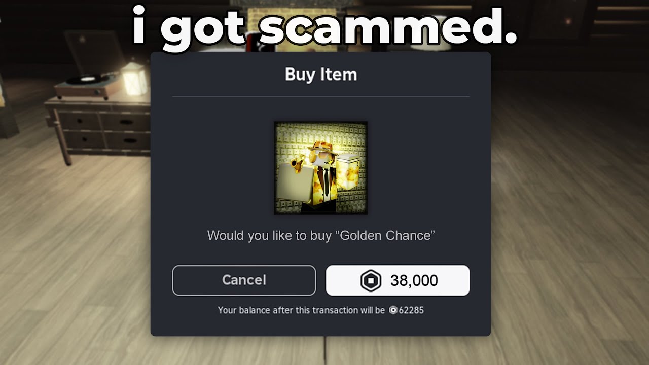 Я потратил 38 000 долларов на робуксы для Golden Chance... (Forsaken)