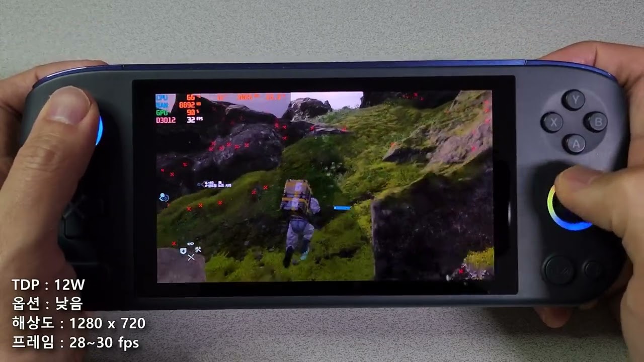 AYANEO AIR (Ryzen 5560U) Game test - Death Stranding