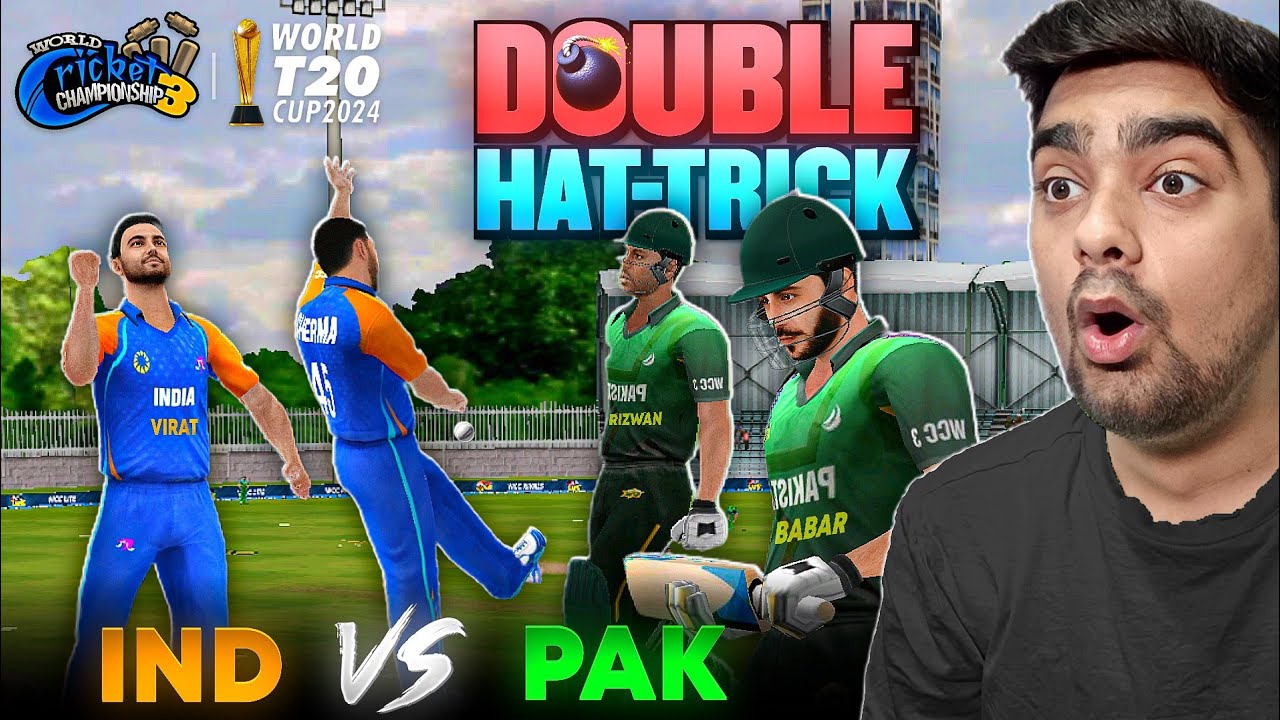 ROHIT And VIRAT *DOUBLE HAT-TRICK* INDIA Vs PAKISTAN WCC3 T20 WORLD CUP 2024