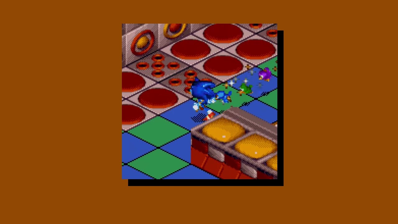 Spring Stadium Zone - Act 2 Sonic 3D Blast: Sega Mega Drive Version  (Slowed+Reverb)