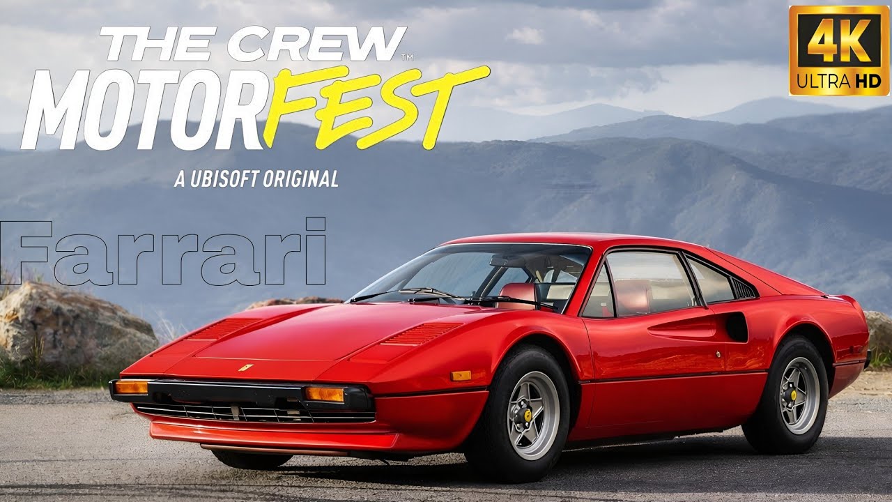 Farrari 308 Car racing | Motorfest Gameplay | Logitech G29 - 4K Maximum Settings 