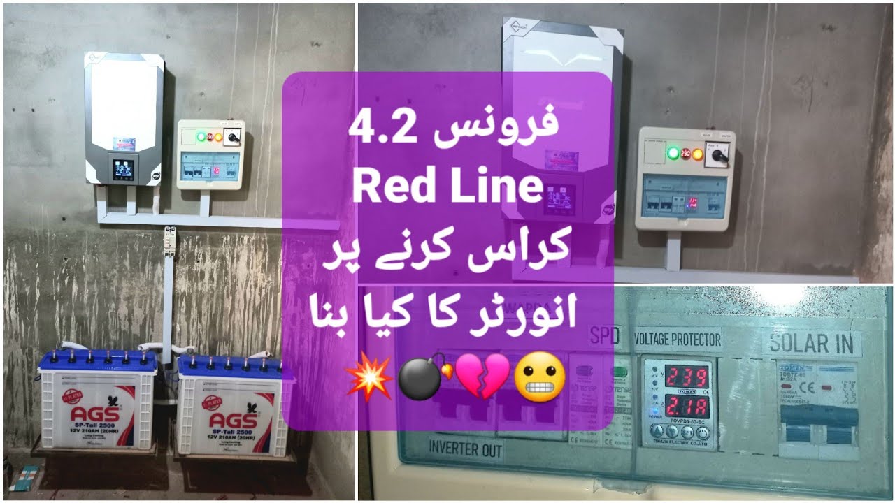 Fronus 4.2 Crossing Red Line