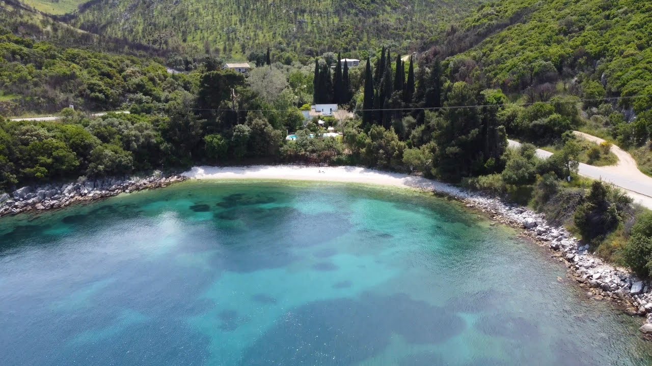 Traumstrand auf der Insel Korfu ideal zum Schnorcheln