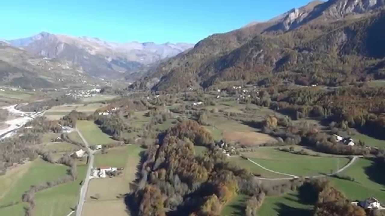 En autogire dans le Champsaur (Hautes Alpes)