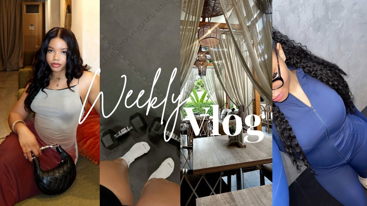 Weekly Vlog | week of workout + dinner date + product restock 