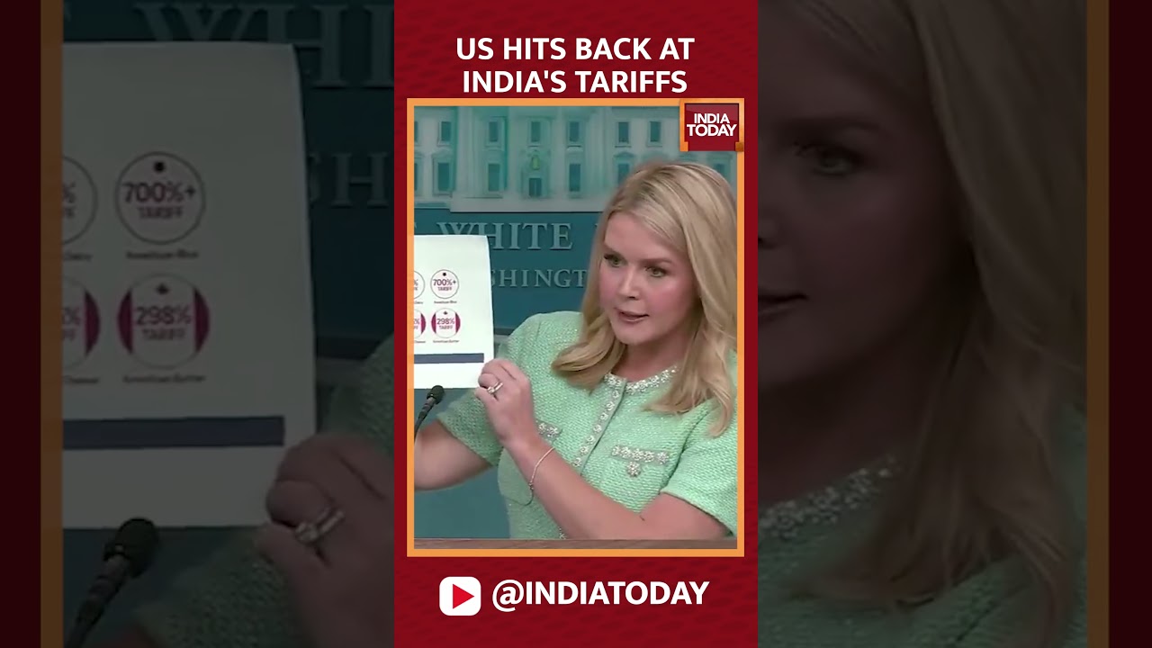 US Hits Back At India's Tariffs | #indiausrelations #indiauspartnership #tariffs #usnews #indianews