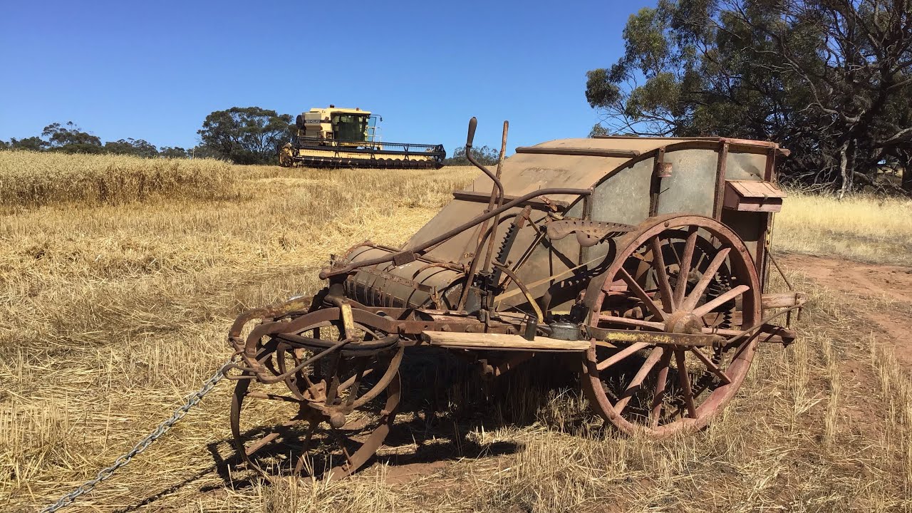 Harvesting the way we did in 1905