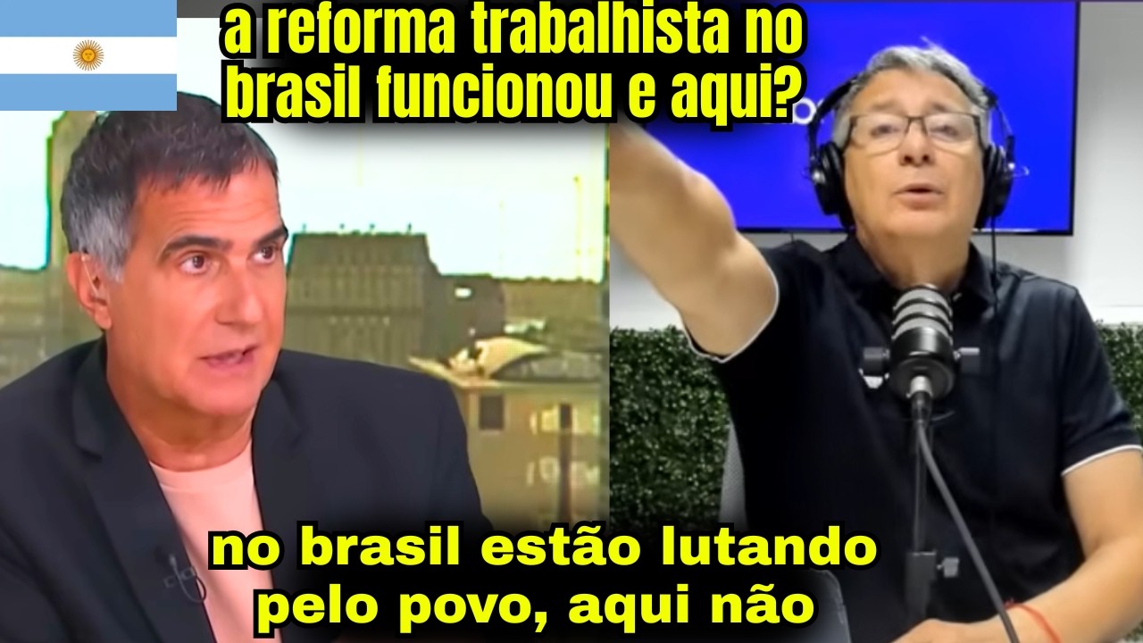 PQ A ARGENTINA USA O BRASIL COMO EXEMPLO? REFORMA TRABALHISTA GERA REVOLTA NA ARGENTINA