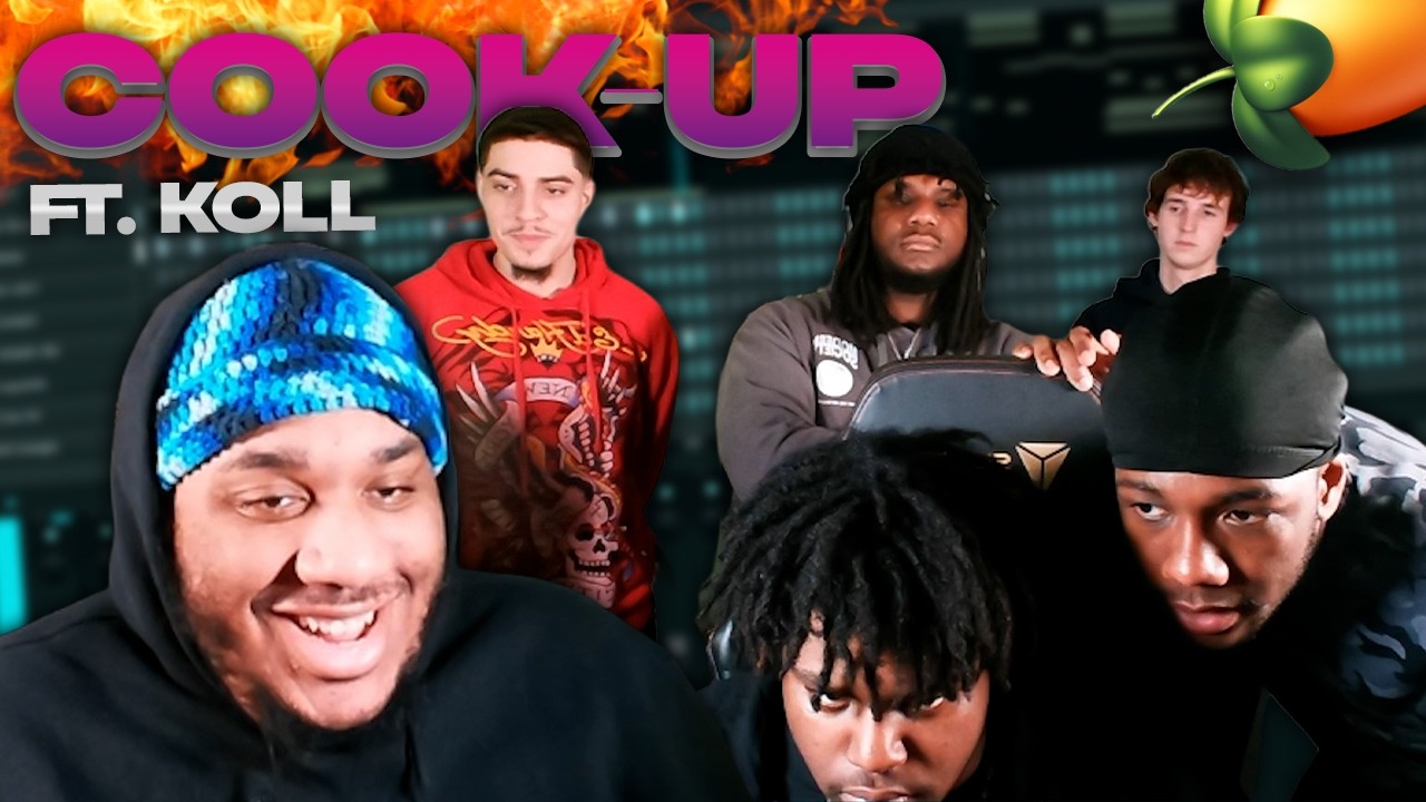 COOKING UP BEATS WITH KOLL AND HIS CREW!