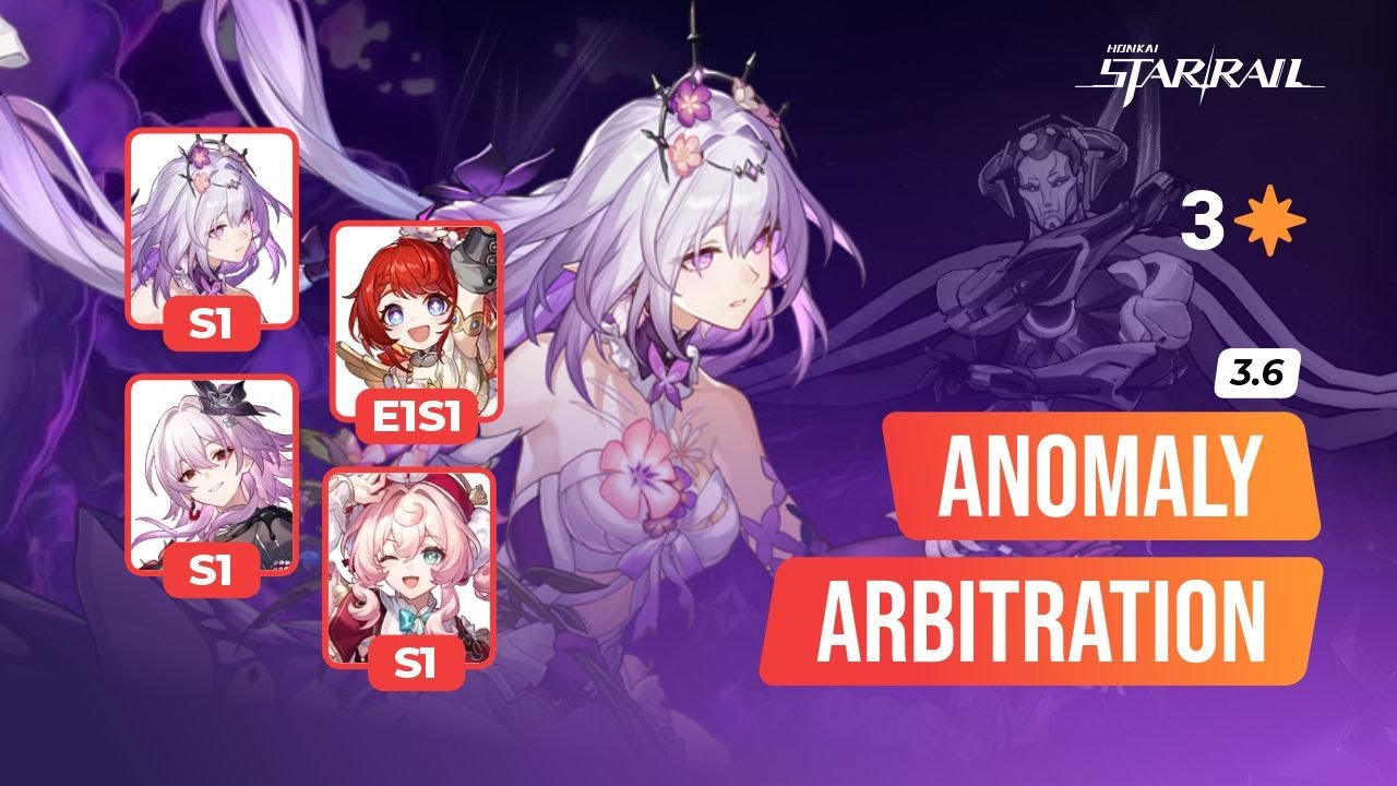 3.6 Anomaly Arbitration vs Lygus | Castorice Evernight Hyacine Tribbie | Honkai Star Rail