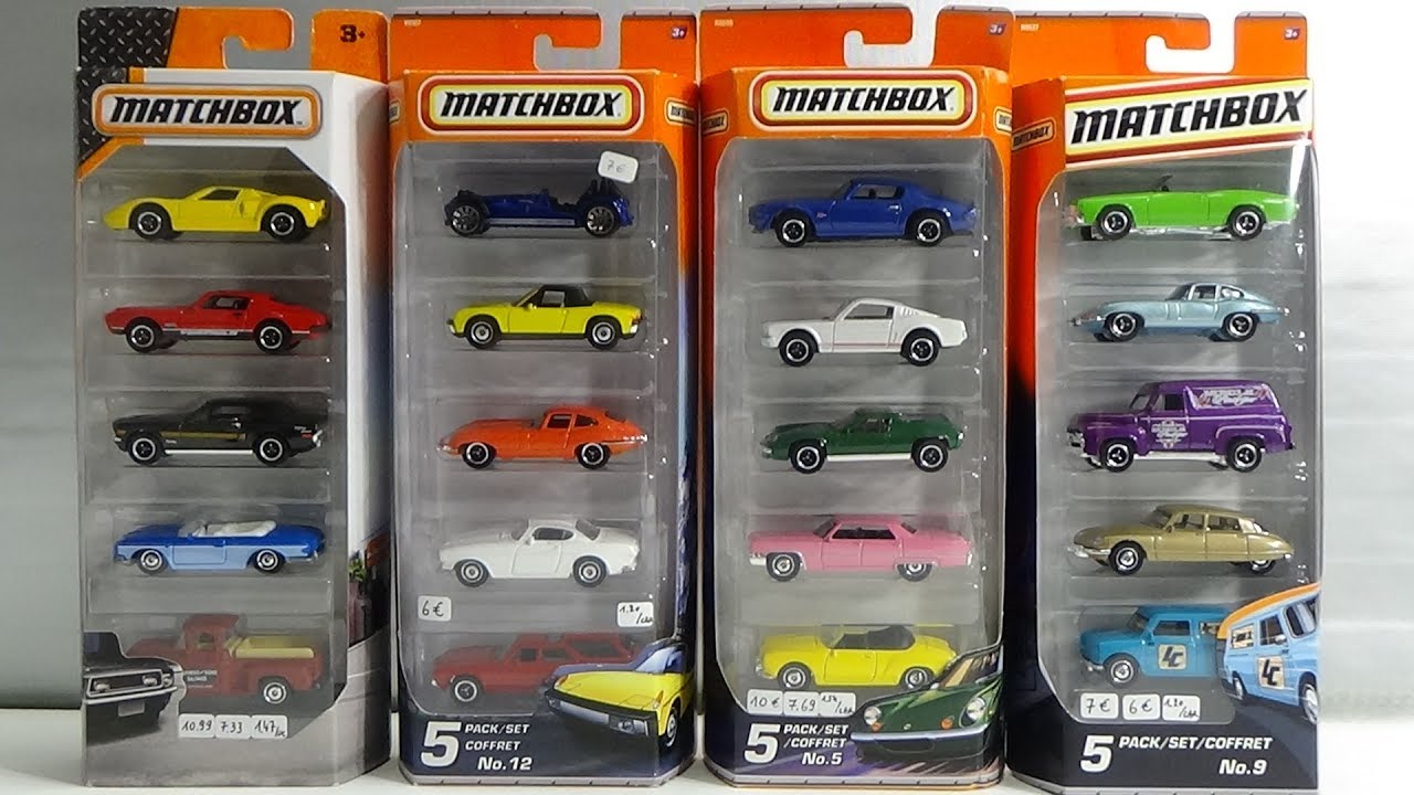 Throwback Thursday : Matchbox classic car themed 5-packs