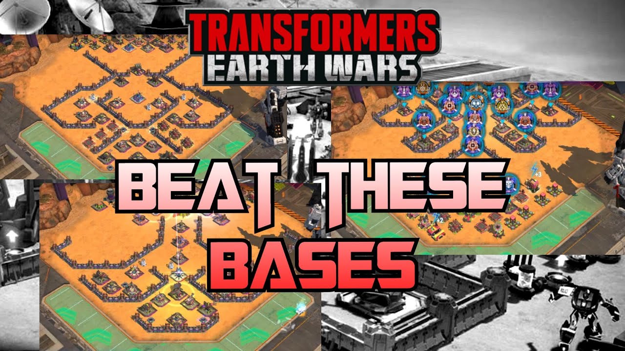 BEAT THESE BASES EASILY! Transformers Earth Wars