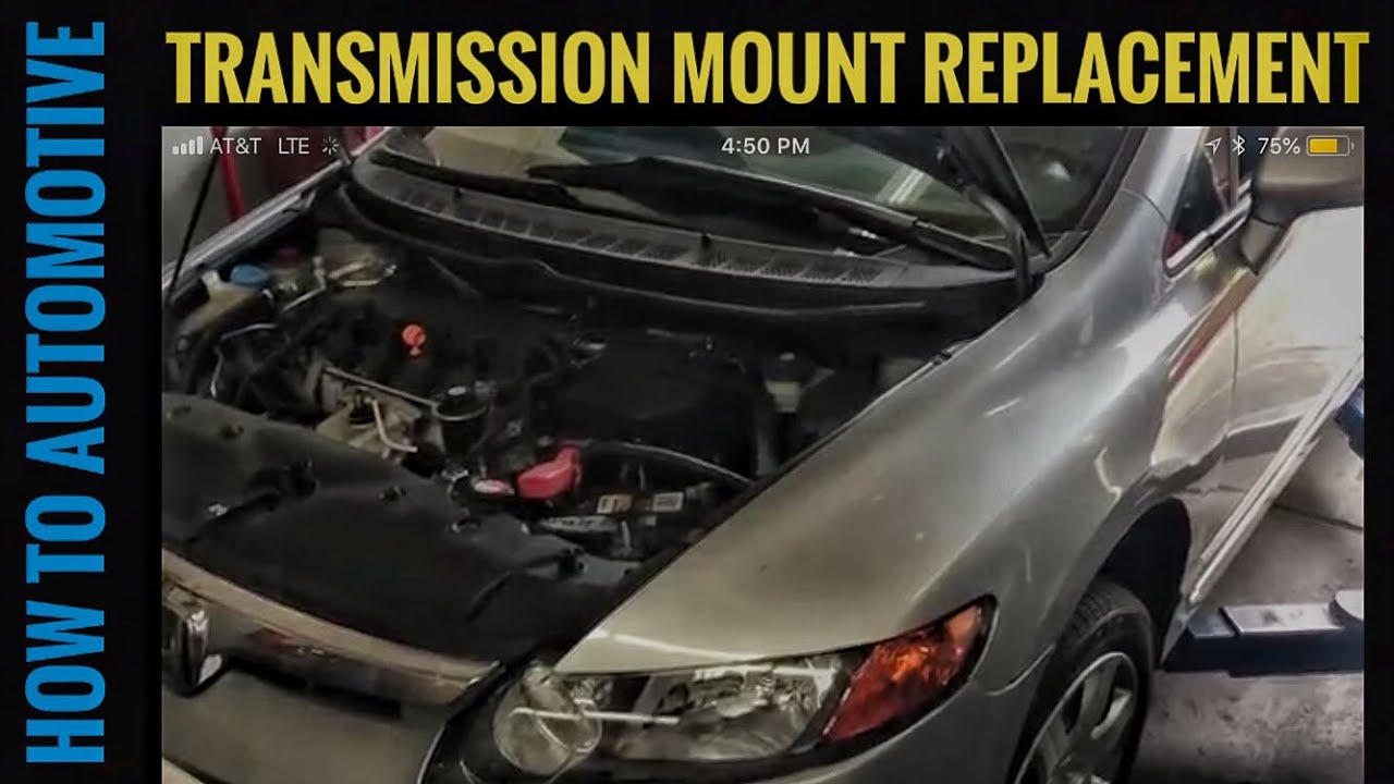 How to Replace the Transmission Mount on a 2007 Honda Civic