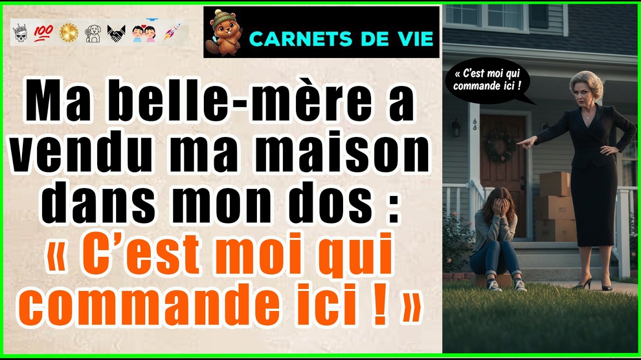 Ma belle-mère a vendu ma maison dans mon dos : « C’est moi qui commande ici ! »