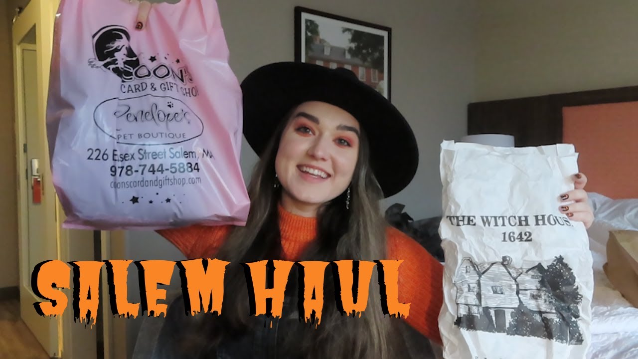 Everything I Bought in Salem, Massachusetts | Witchy Salem Haul