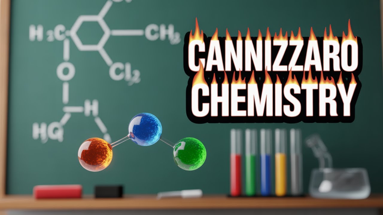 Cannizzaro Reaction 🔥 | Organic Chemistry Mechanism | JEE & NEET | Anuj Mishra