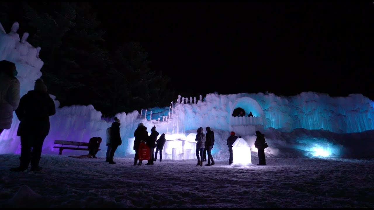 Inside New Hampshire's Amazing Ice Castles