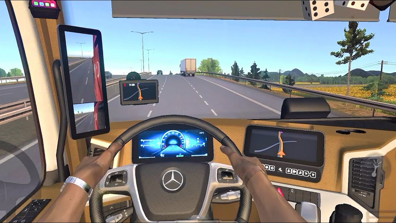 Mercedes-Benz ACTROS 1851 LS 2020 Gameplay Truck Simulator : Ultimate | Driving Simulator