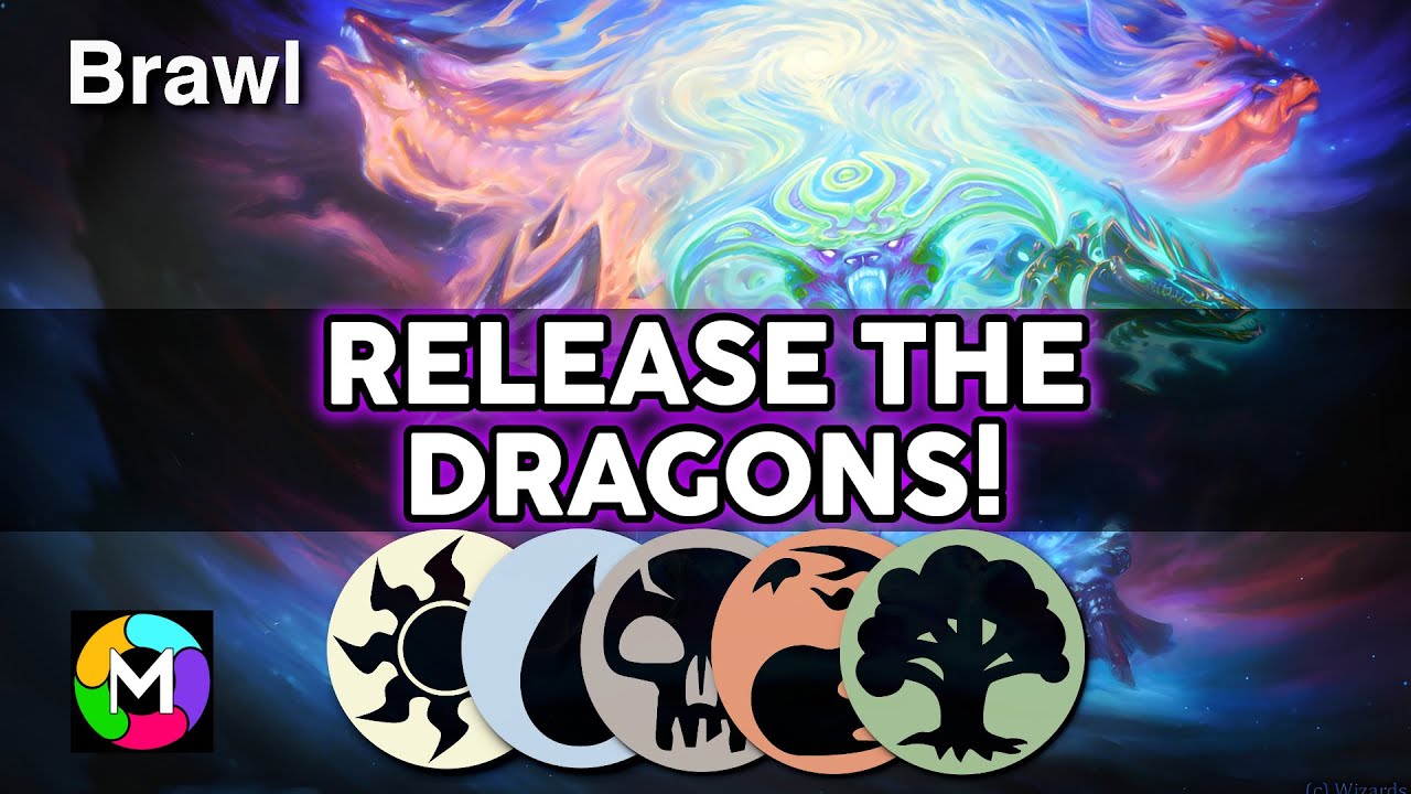 My Ultimate Dragon Deck 🐉🐉🐉 (Tarkir MTG Arena Dragons Typal Brawl Deck)