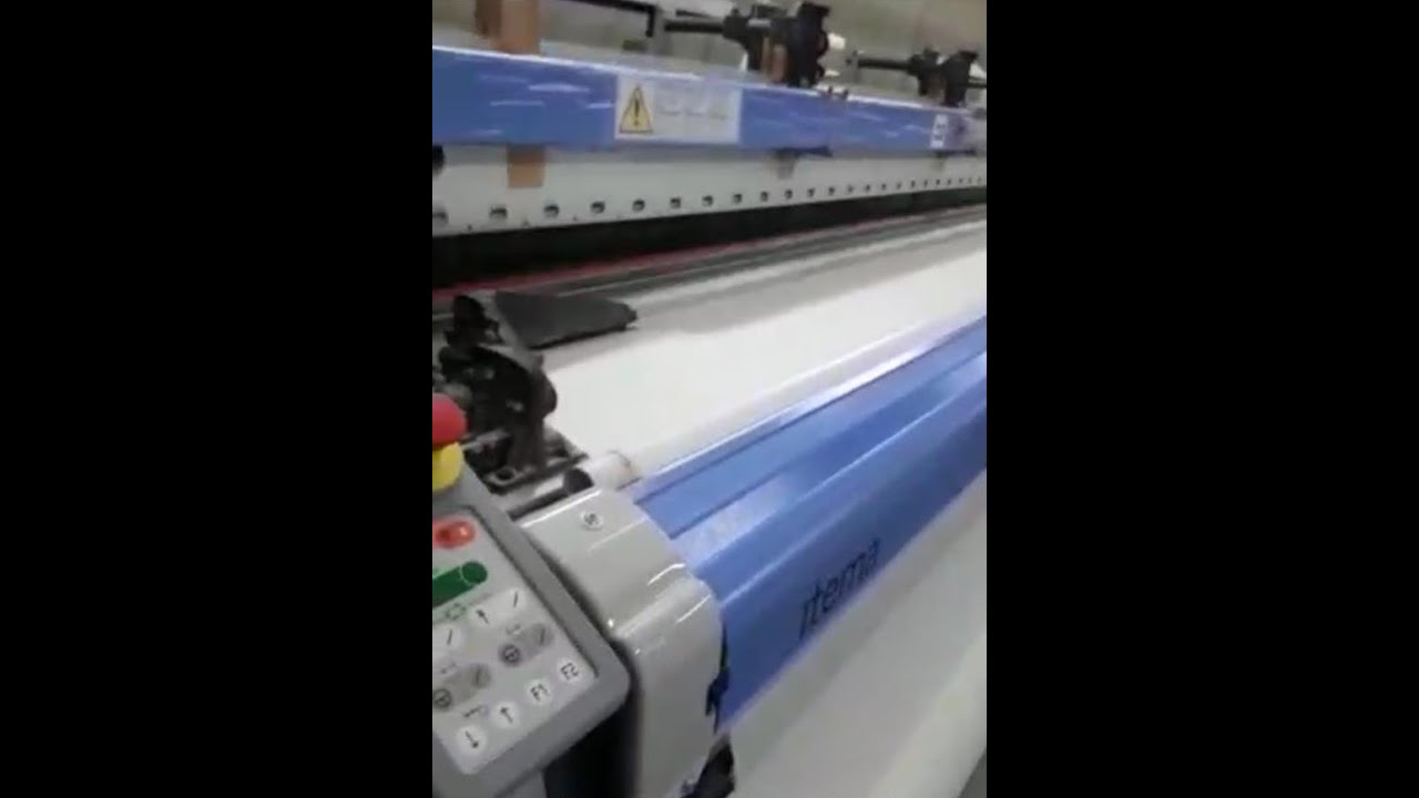#Itema #rapier #weaving #loom #r9500 #fabric #manufacturing #youtube #quality #usedmachines #viral
