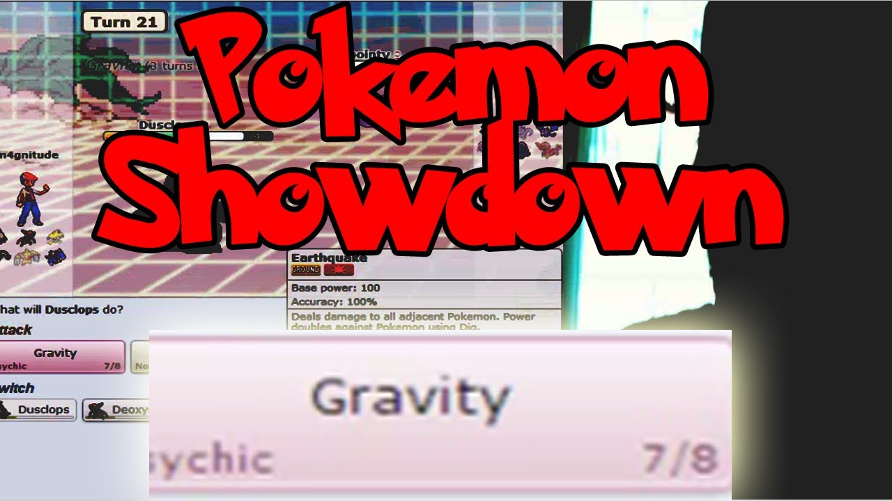 [Pokemon Showdown] - Gravity Team #1!