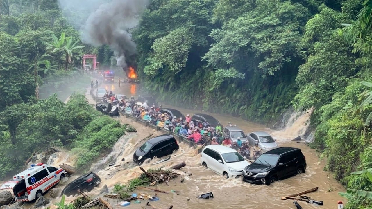 MALANG SEKEJAP MATA !!! INNALILLAHI, Drama Paling Terburuk & Menenangkan Di Tikungan Sitinjau Lauik