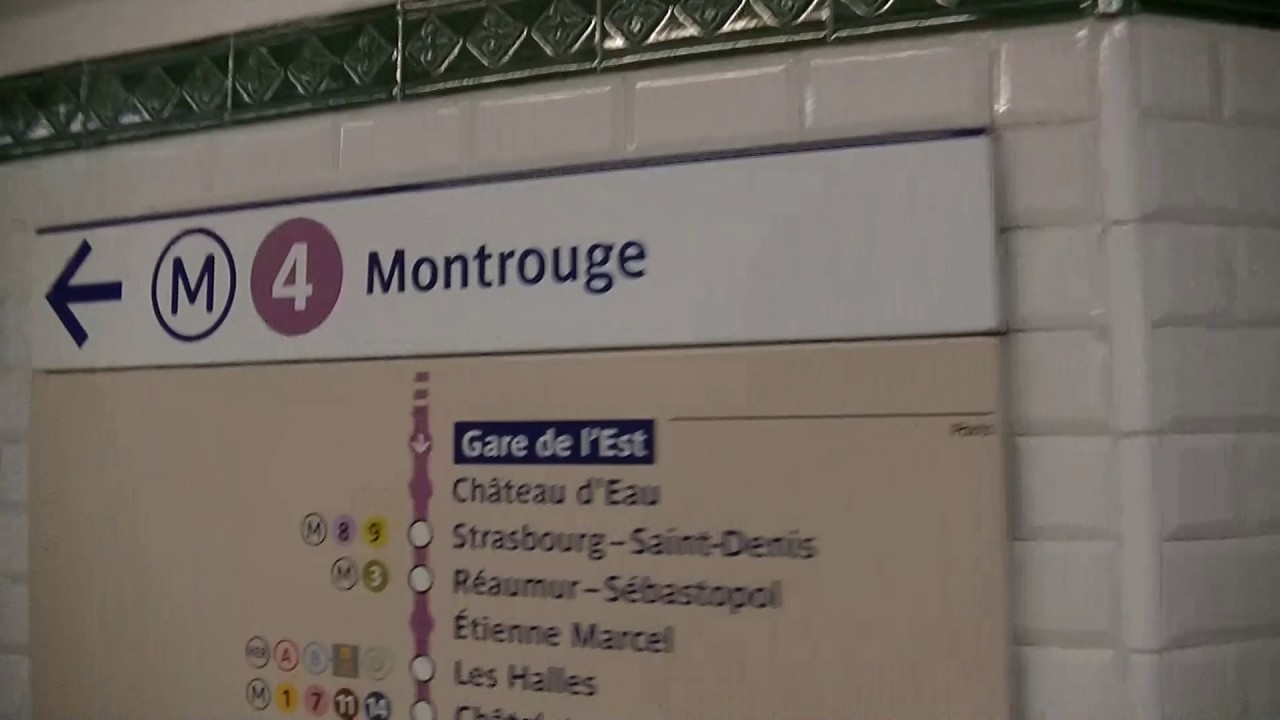 M5M7 change Metro 4 à Gare de l'est