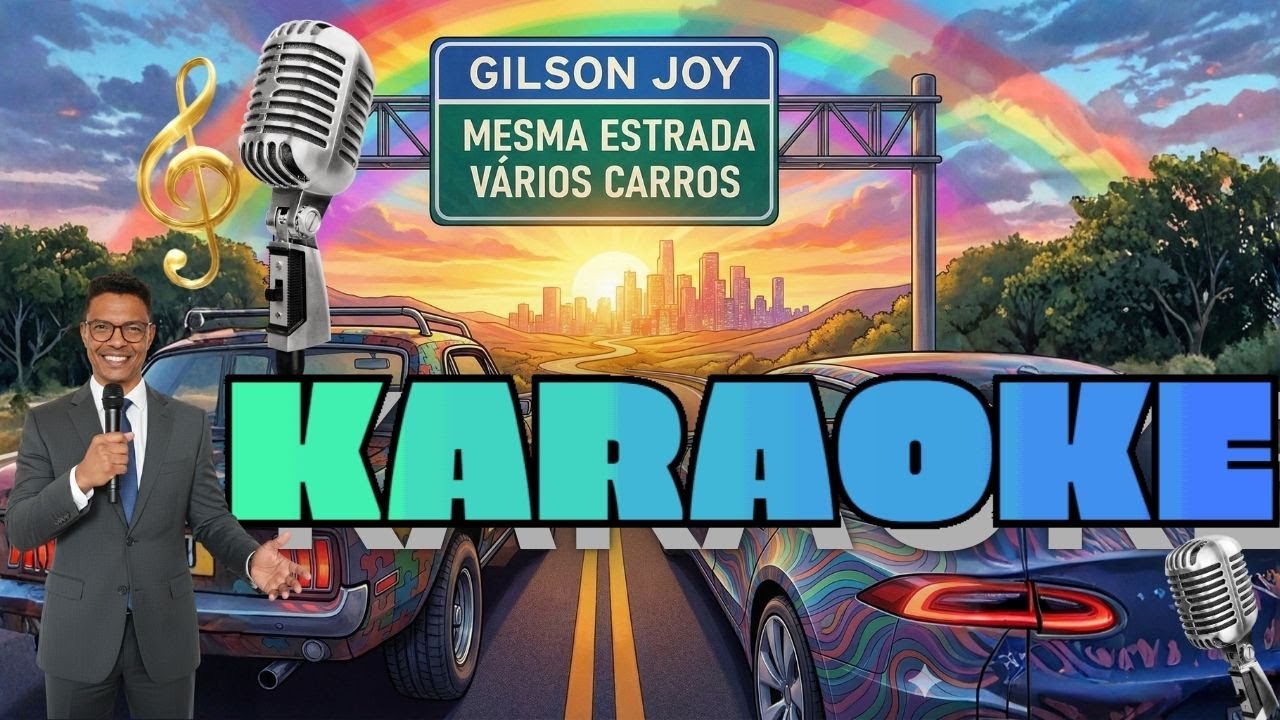 Mesma Estrada Varios Carros KARAOKE