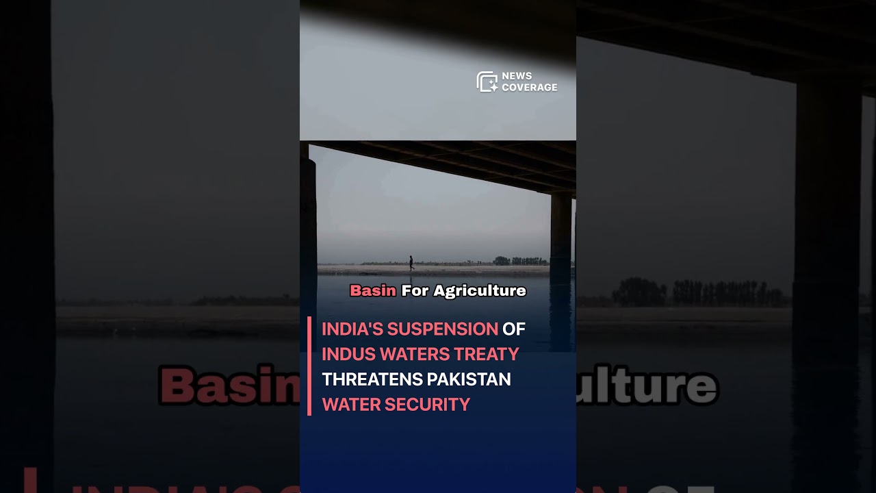 India's Suspension of Indus Waters Treaty Threatens Pakistan Water Security #worldnews #news