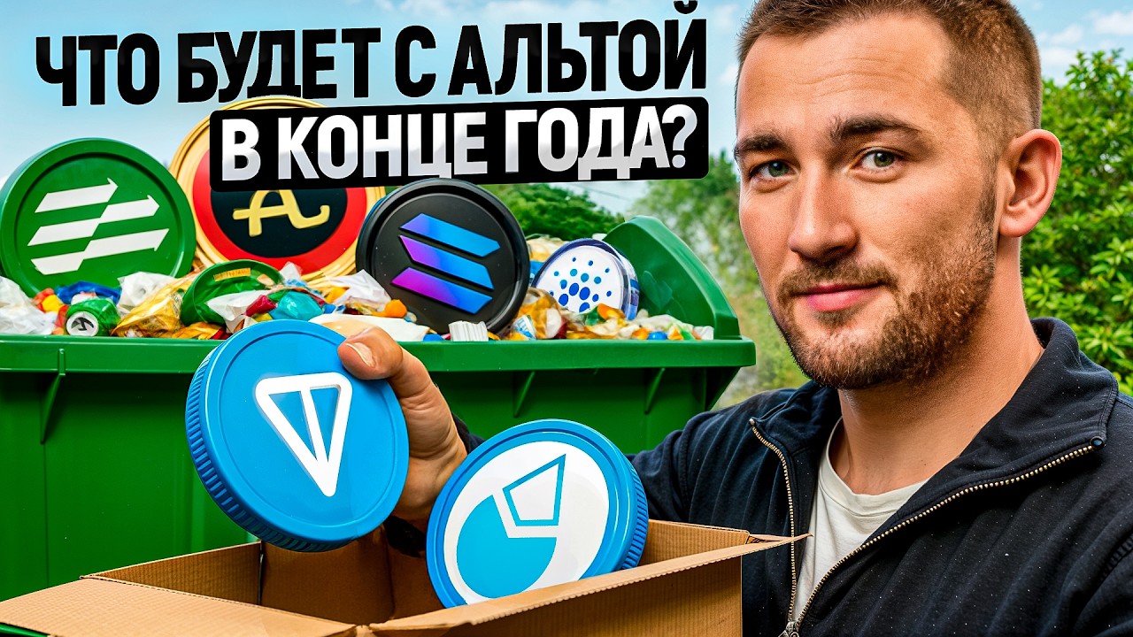 АЛЬТЫ в говне, что дальше? Криптопрогноз на конец 2025 года