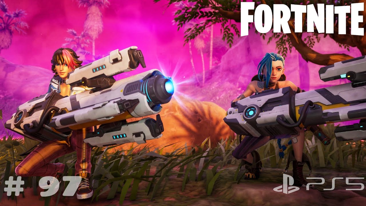 Sedona and Jinx skins duo win gameplay |  Fortnite Battle Royale Zero  Build 