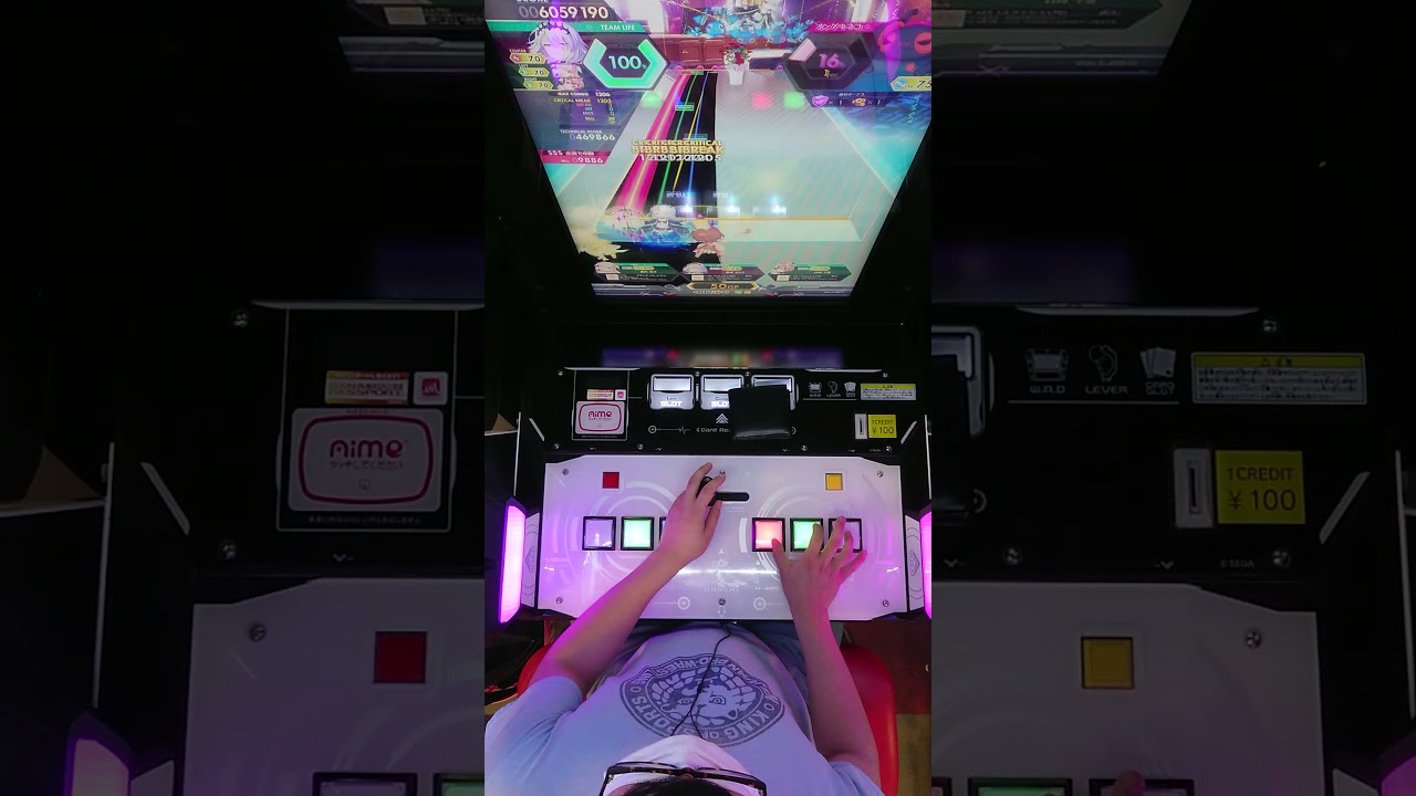 【オンゲキ】LAMIA[MASTER] ABFB 9-0-0 手元直撮り