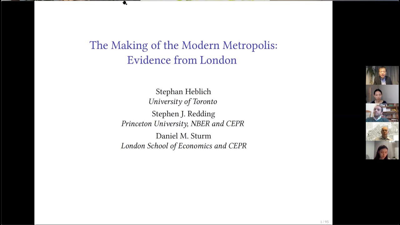 AUM 2020 Session 4  Taking a long view  the effects of transport investments 29 Oct 2020