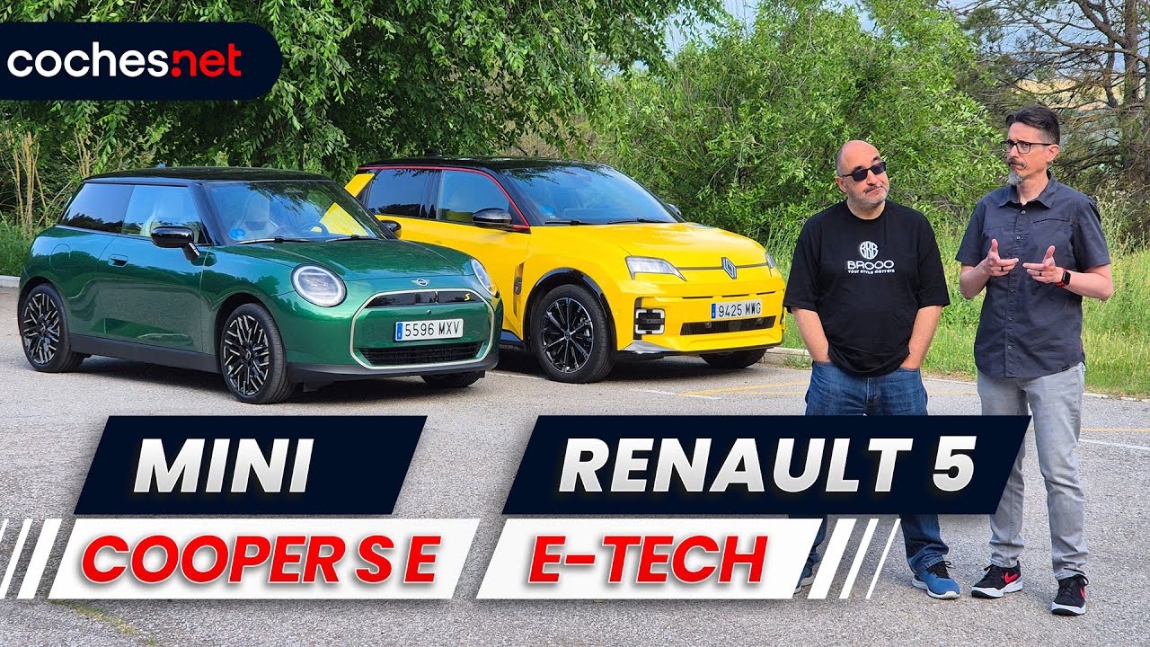 RENAULT 5 E-Tech - MINI Cooper S E  | Comparativa eléctrica / Prueba / Review en español