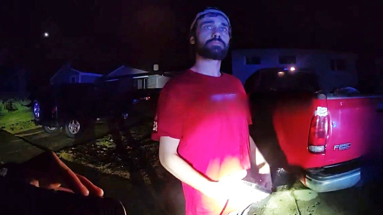 When fleeing from police goes horribly wrong during a traffic stop